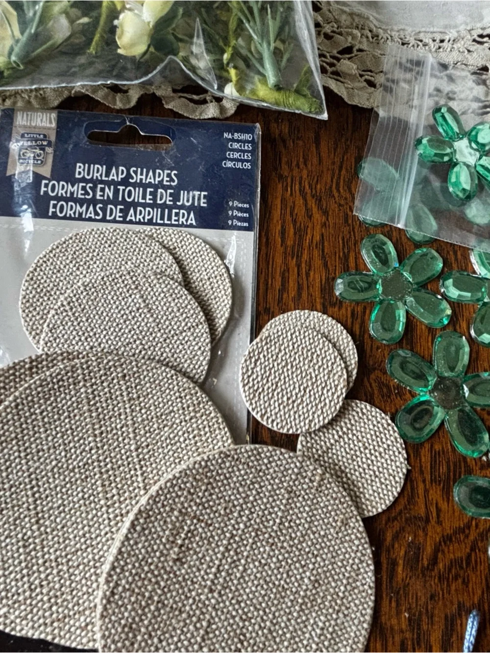 Craft Bling Supplies Assorted Accents - sparkles, sprigs,tassels, acrylics,…